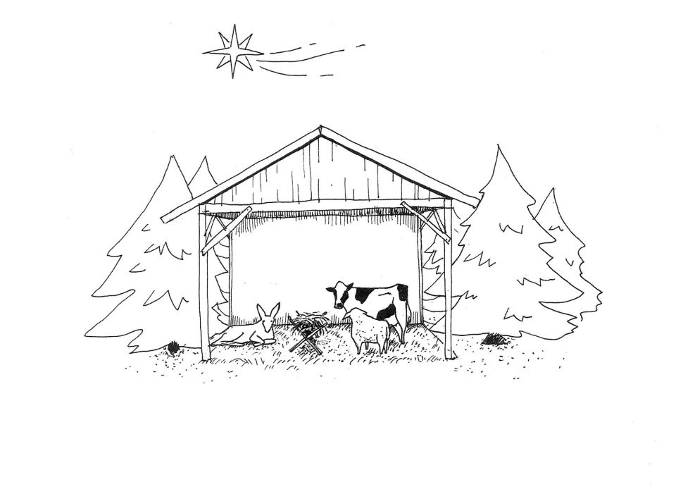 Żłóbek kolorowanki